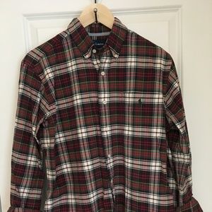 Men's Large Ralph Lauren Polo Plaid Medium